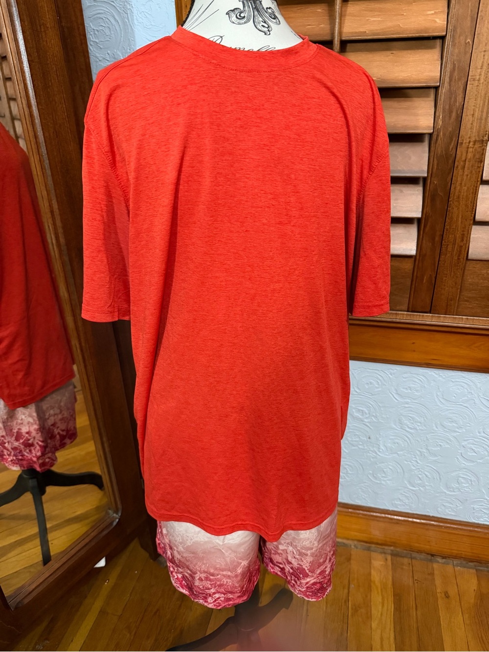bcg Bright Red Crewneck Tee